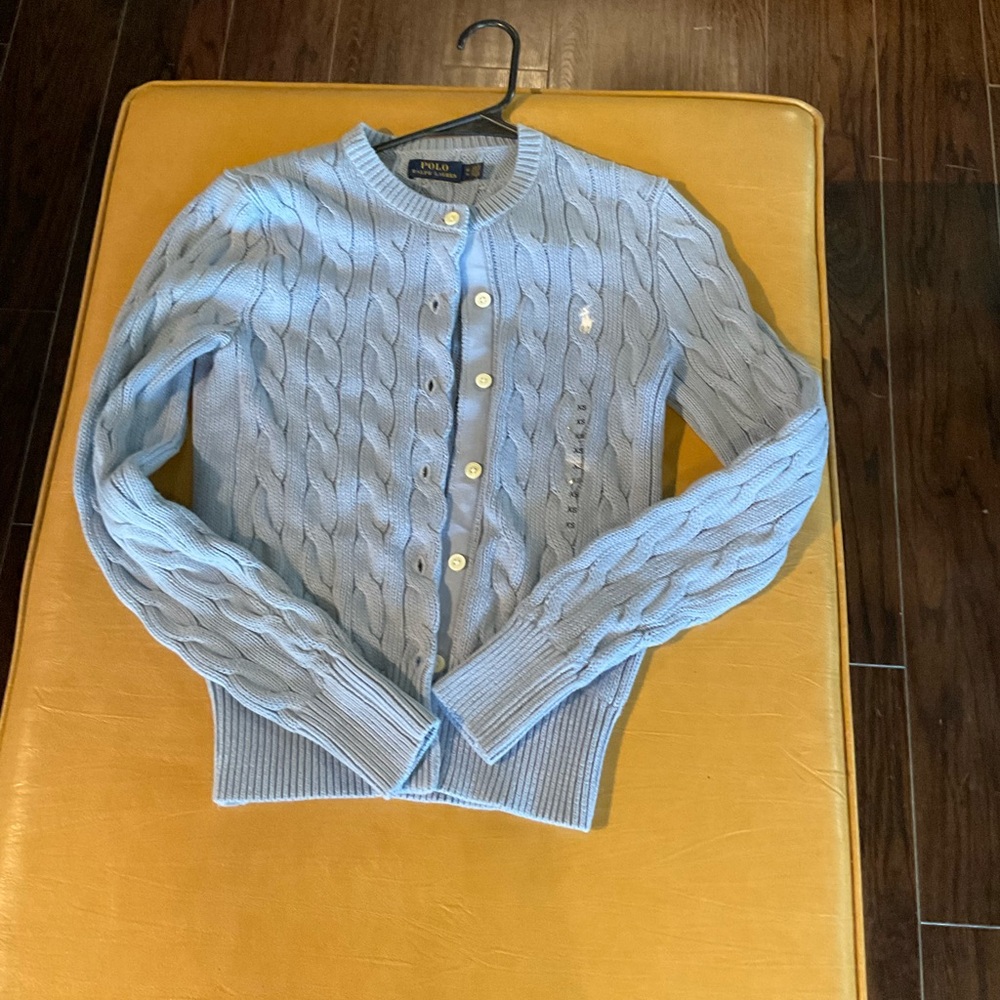 Ralph Lauren Polo sweatshirt and cardigan